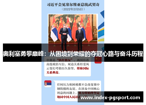 奥利塞勇攀巅峰：从困境到荣耀的夺冠心路与奋斗历程